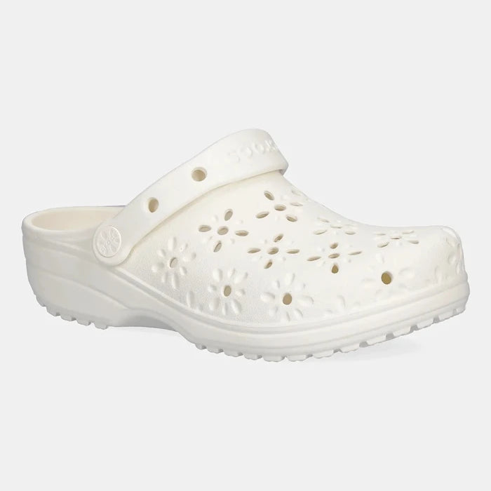 Чехли Crocs Classic Floral Cut Out Clog