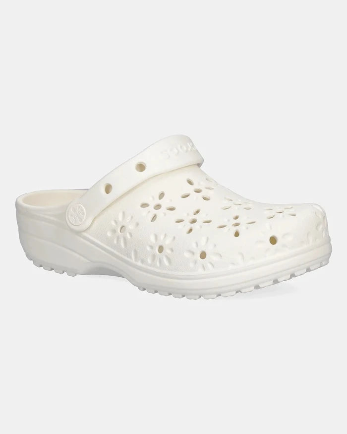 Crocs Classic Floral Cut Out Clog