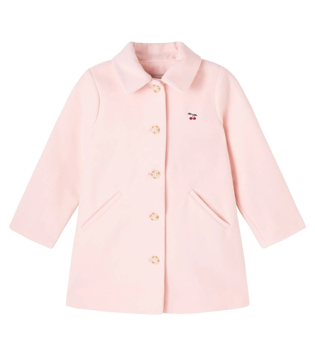 Konges Sløjd - Novella embroidered wool-blend coat