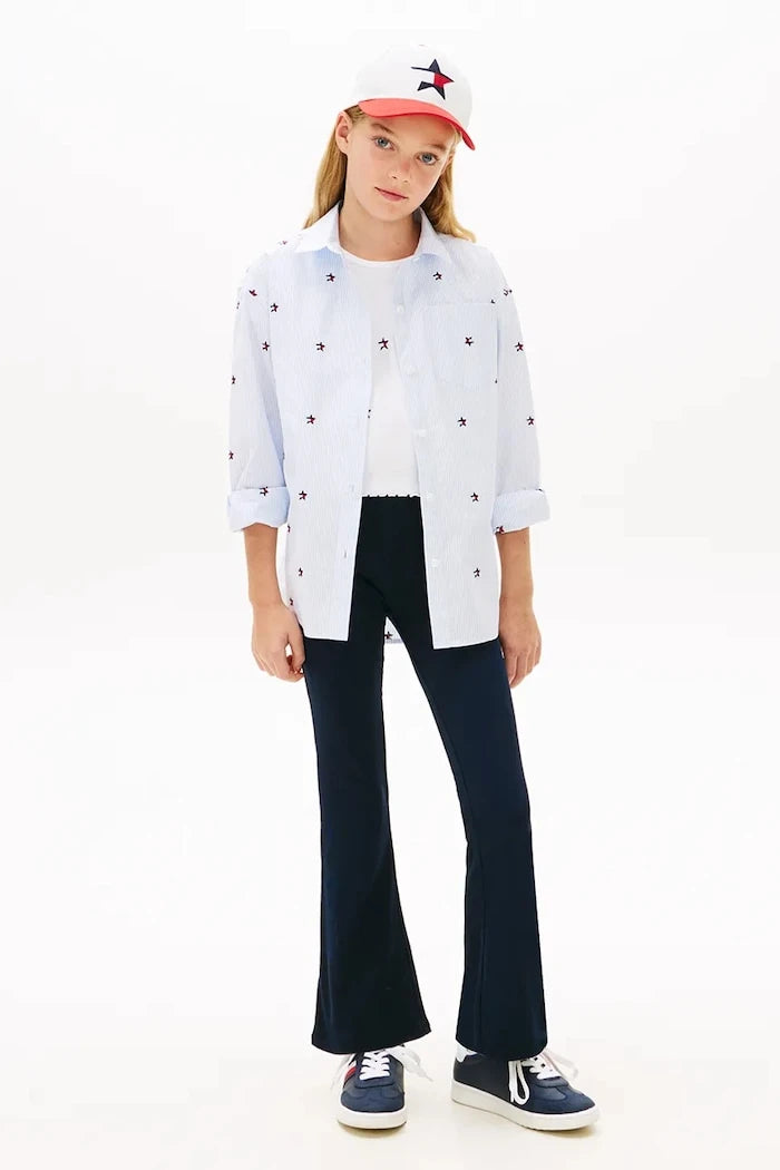 Tommy Hilfiger çocuk pamuk tayt