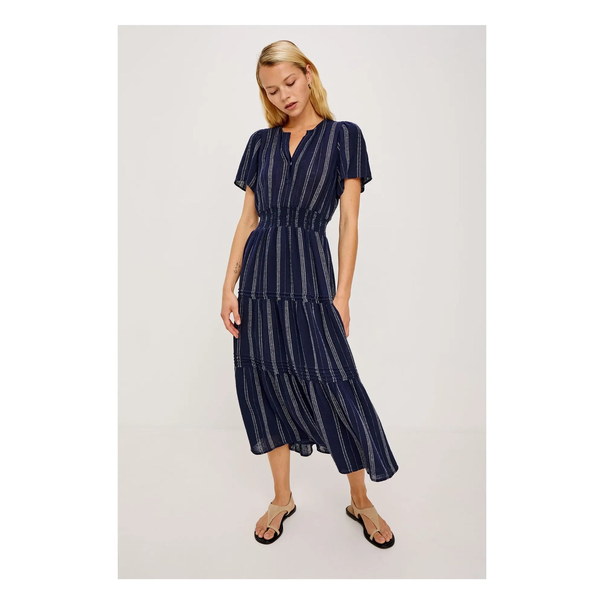 Rails - Cannes Stripes Dress | Navy blue