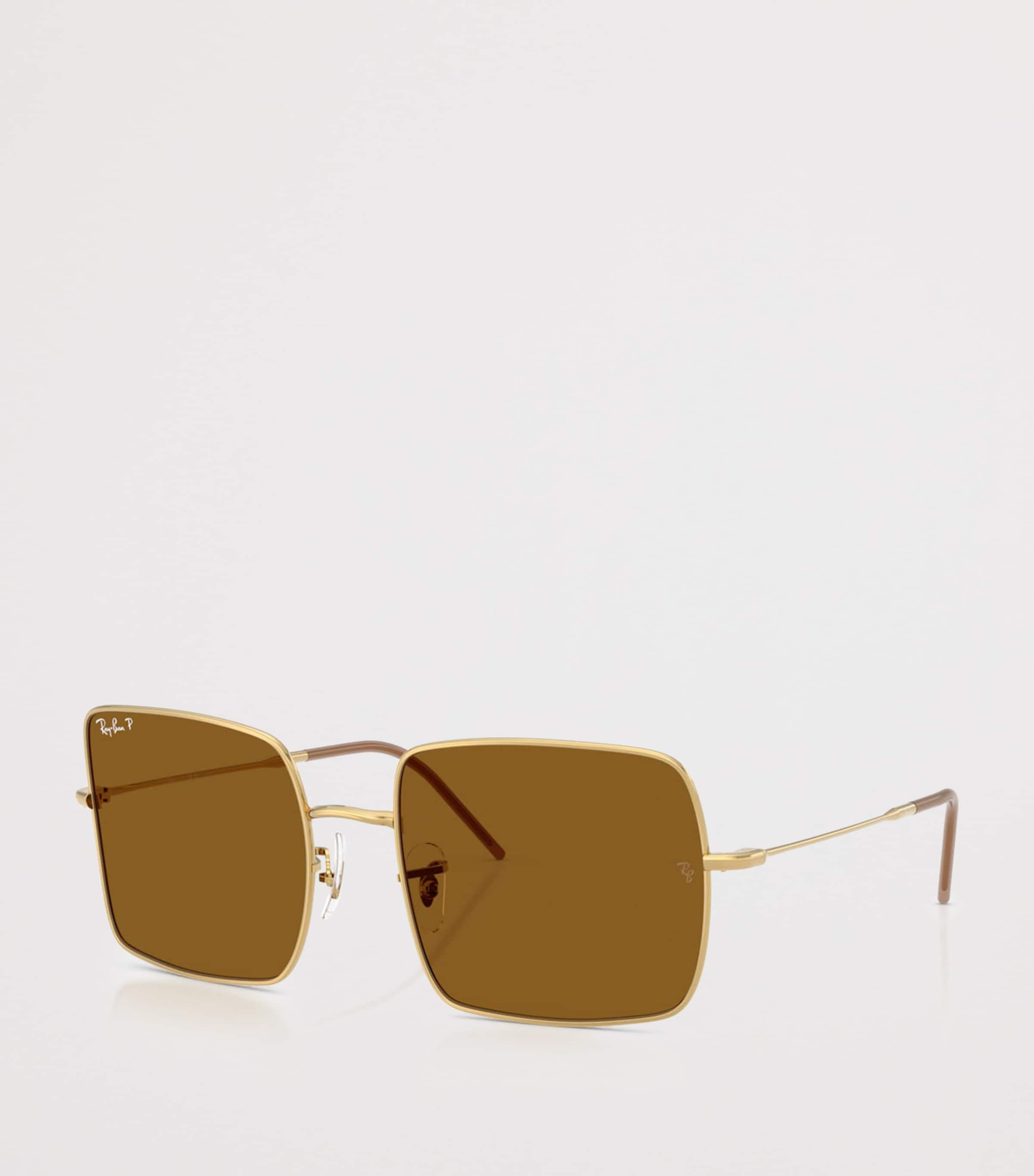 Ray-Ban Gold RBR0104S Square 1971 Reverse Sunglasses