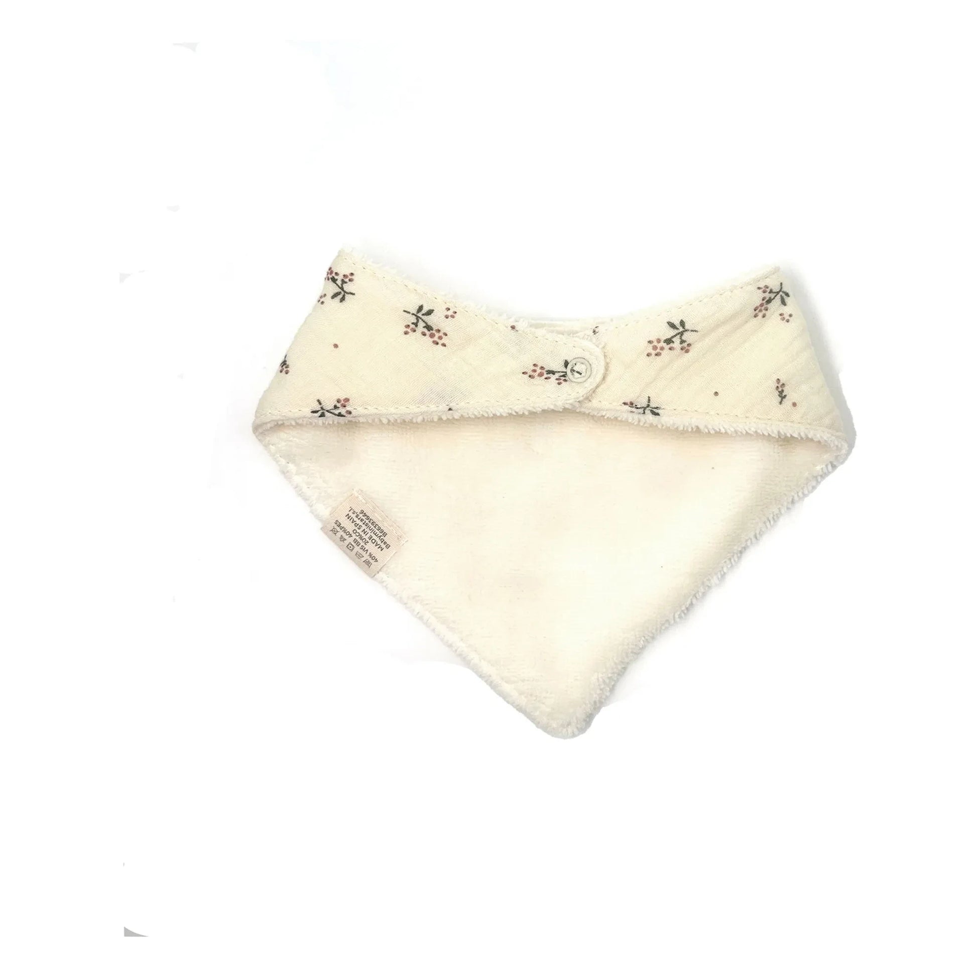 Babyshower - Bib bandana Roseberry | Ecru