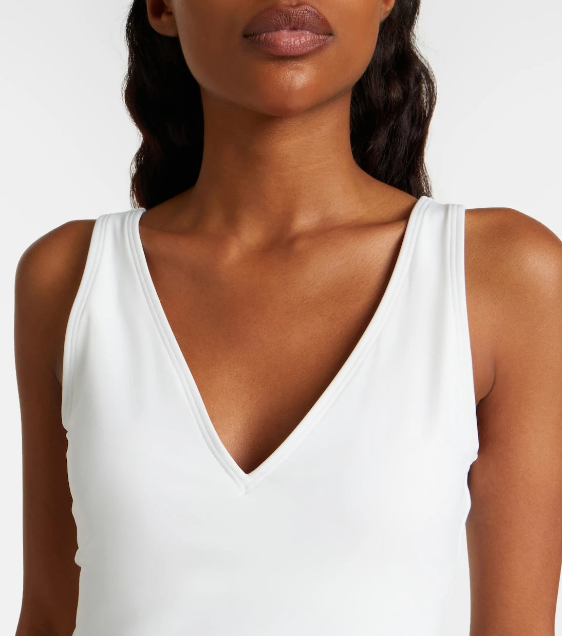 Tory Burch - Double T belted swimsuit