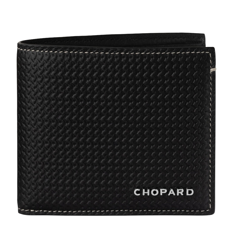 Mini Leather Racing Bifold Wallet