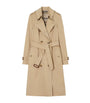 Gabardine Chelsea Long Trench Coat