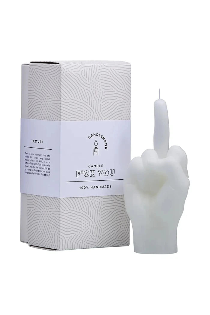 Декоративна свещ CandleHand F*ck you 380 g