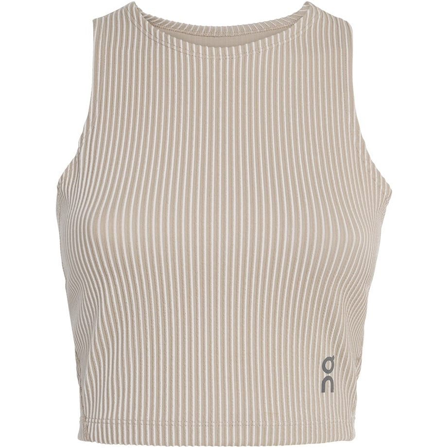 On Brown All-Day Ribbed Crop Top