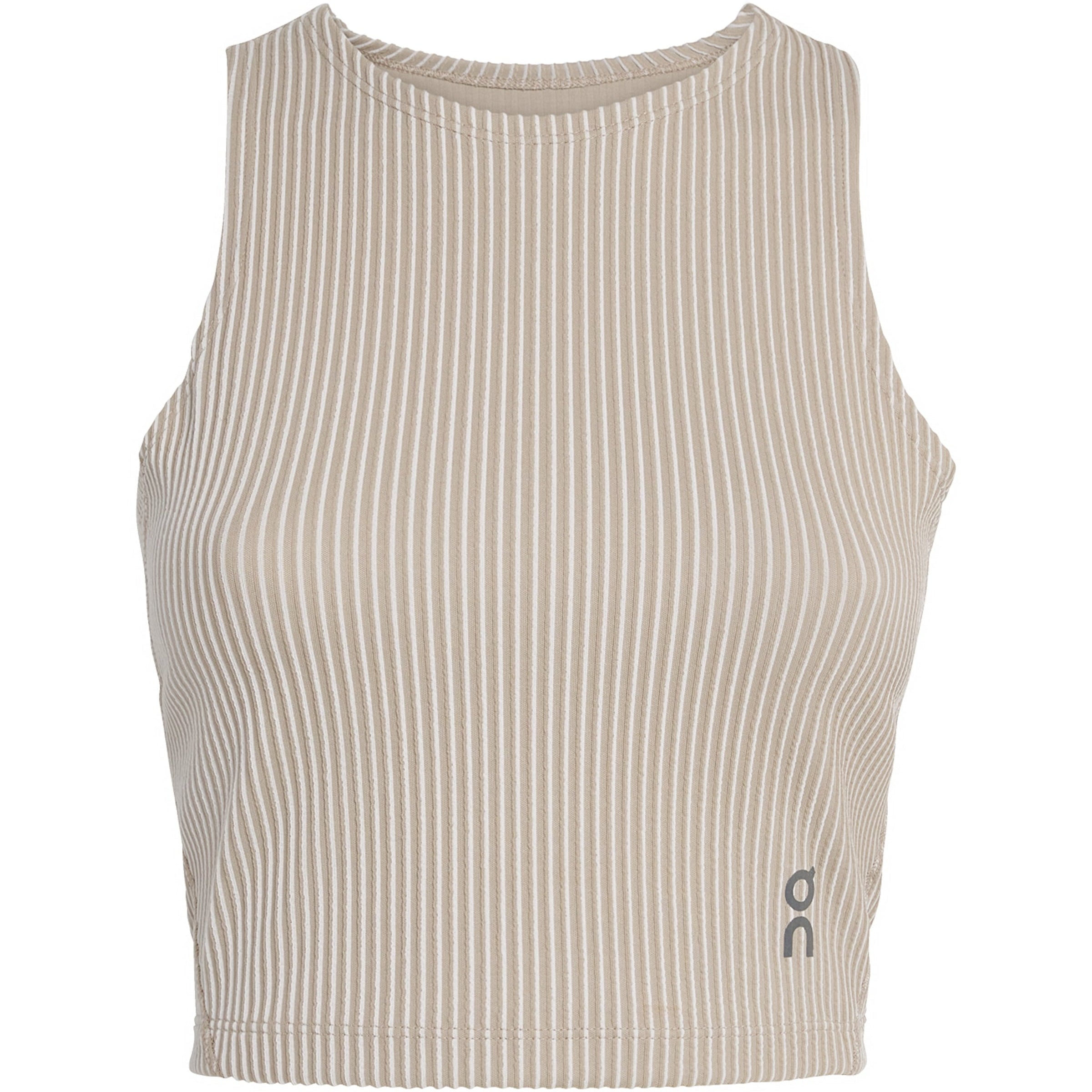 On Brown All-Day Ribbed Crop Top