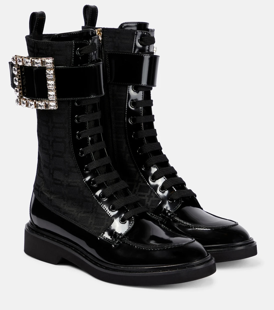 Roger Vivier - Viv' Rangers Strass ankle boots