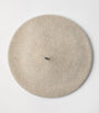 Brunello Cucinelli White Wool Beret