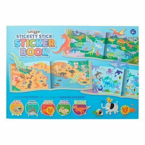 Smiggle - Glue Stick Sticker Book