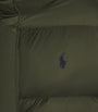 Polo Ralph Lauren Green High-Neck Puffer Jacket