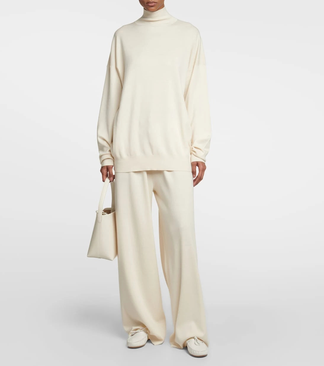 The Row - Lucca leather moccasins