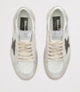 Golden Goose Beige Leather Ball Star Sneakers