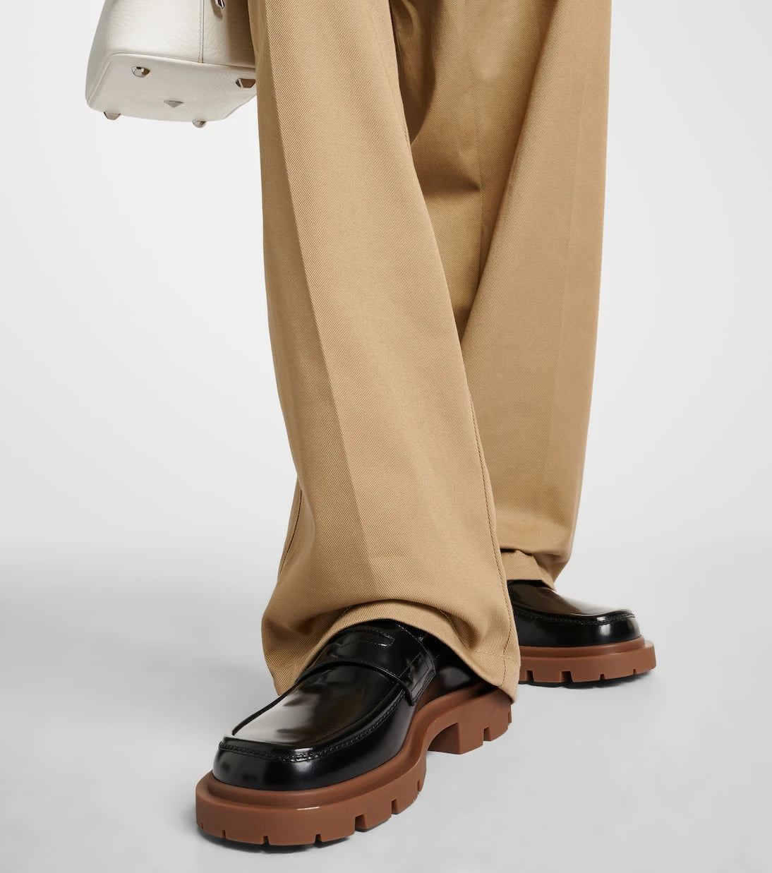 Maison Margiela - Ivy leather loafers