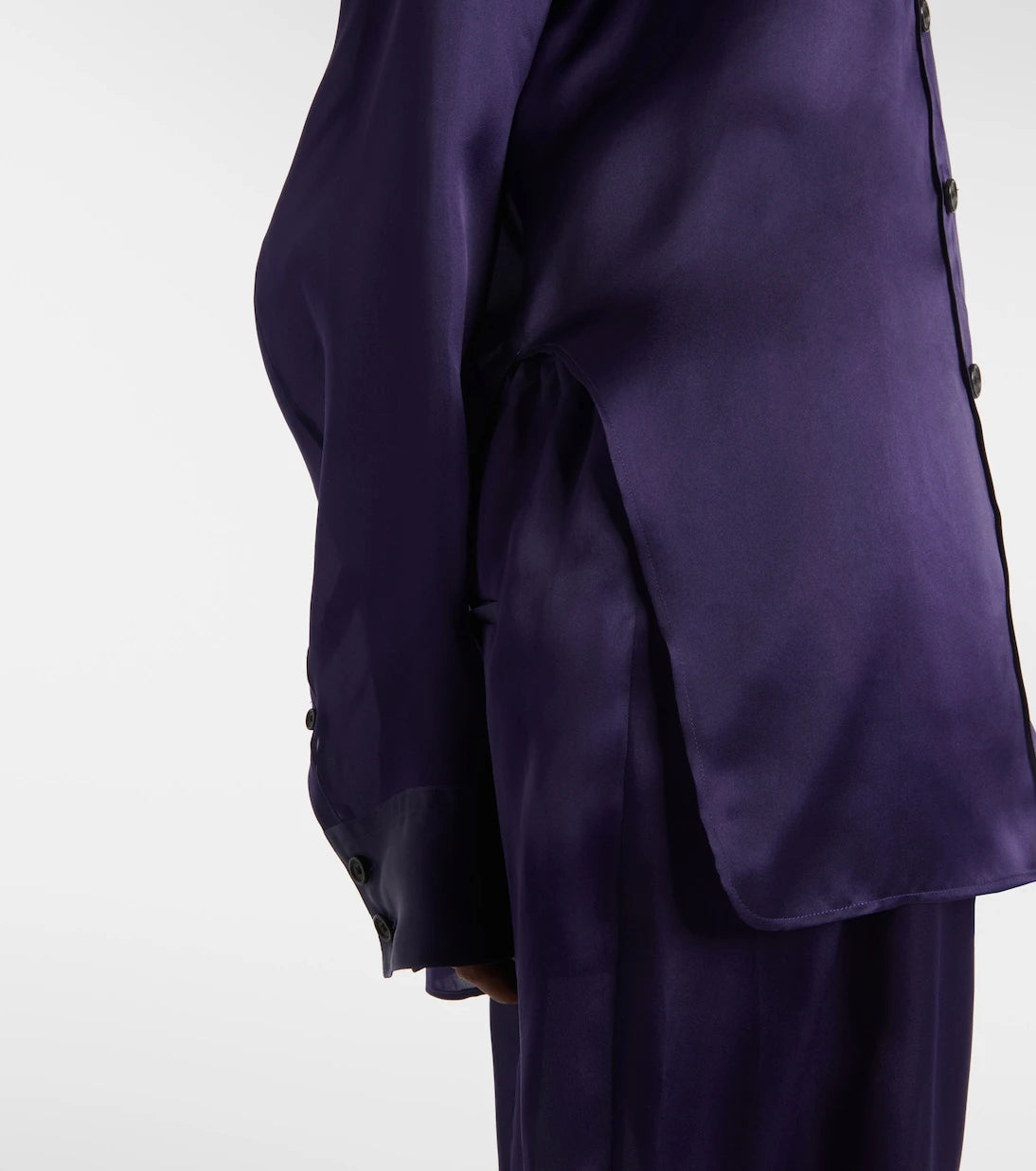 Khaite - Herschel silk organza shirt