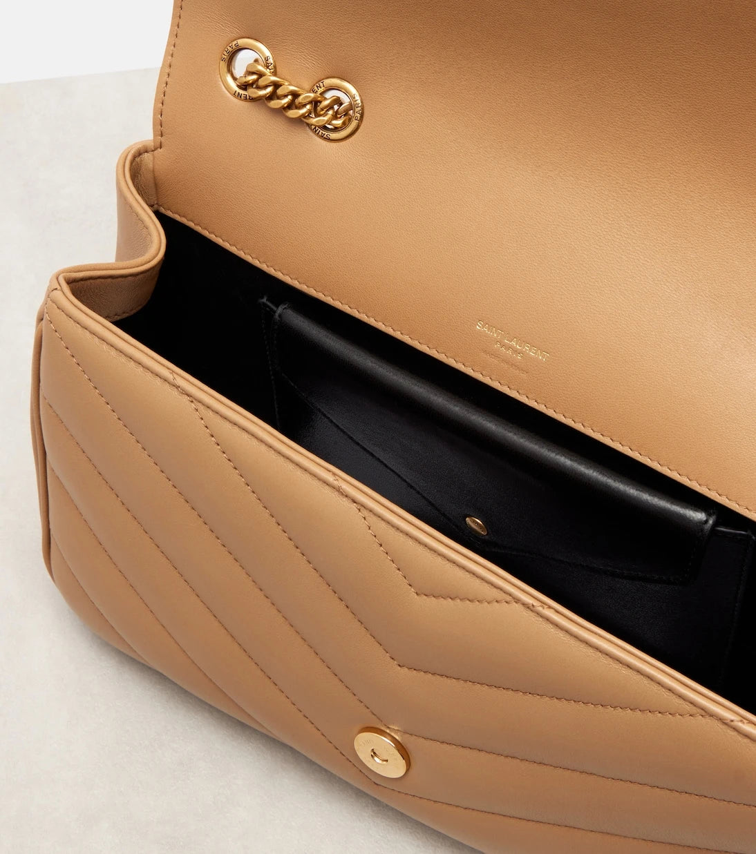 Saint Laurent - Loulou Medium leather shoulder bag