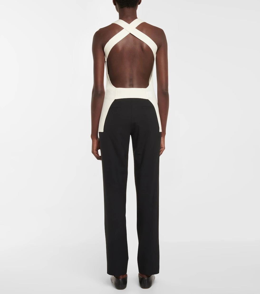 Petar Petrov - Edvina cut-out silk tank top