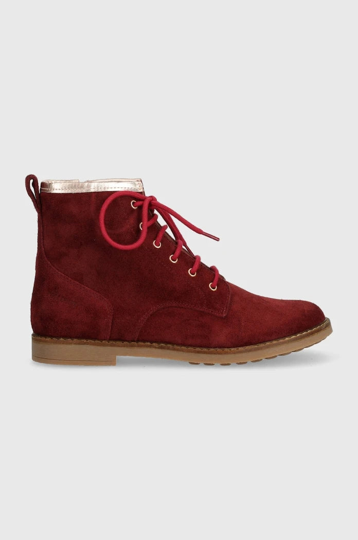 Pom D'api TRIP HI LACE Çocuk Süet Bot