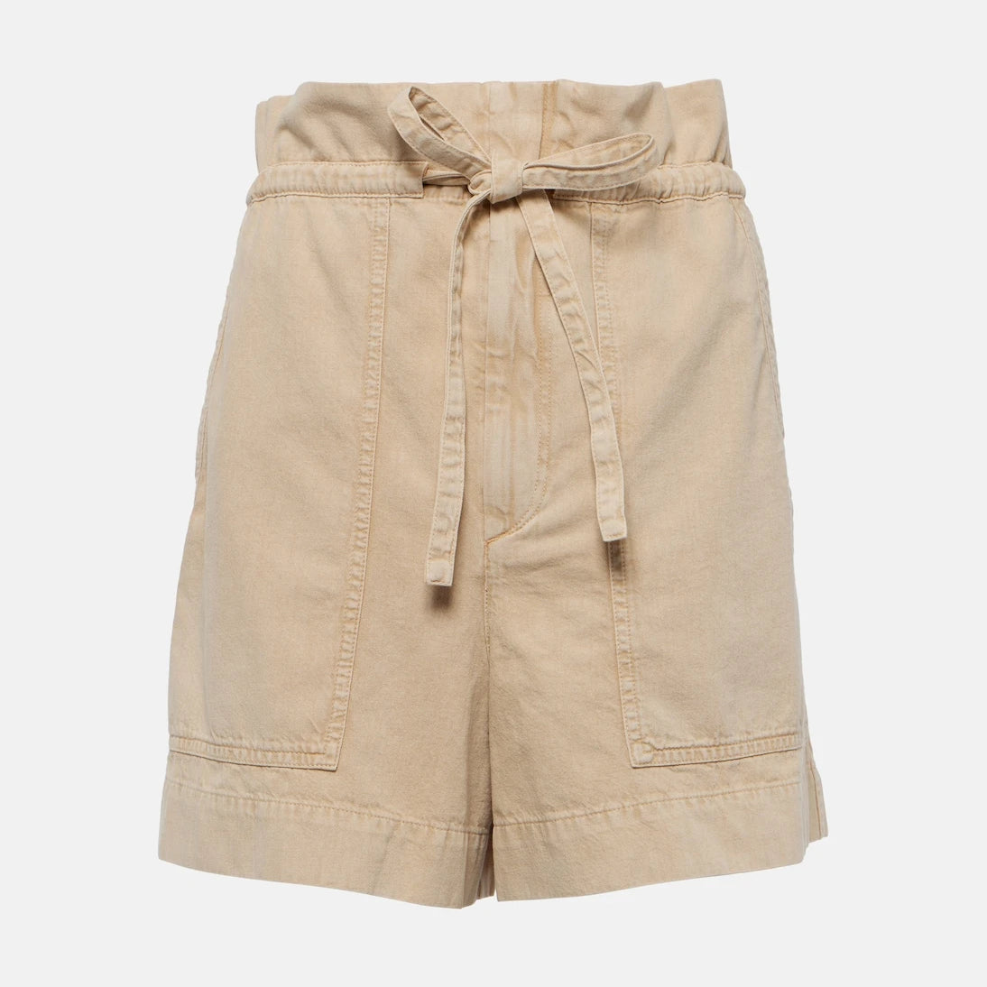 Marant Etoile - Ipolyte high-rise denim shorts