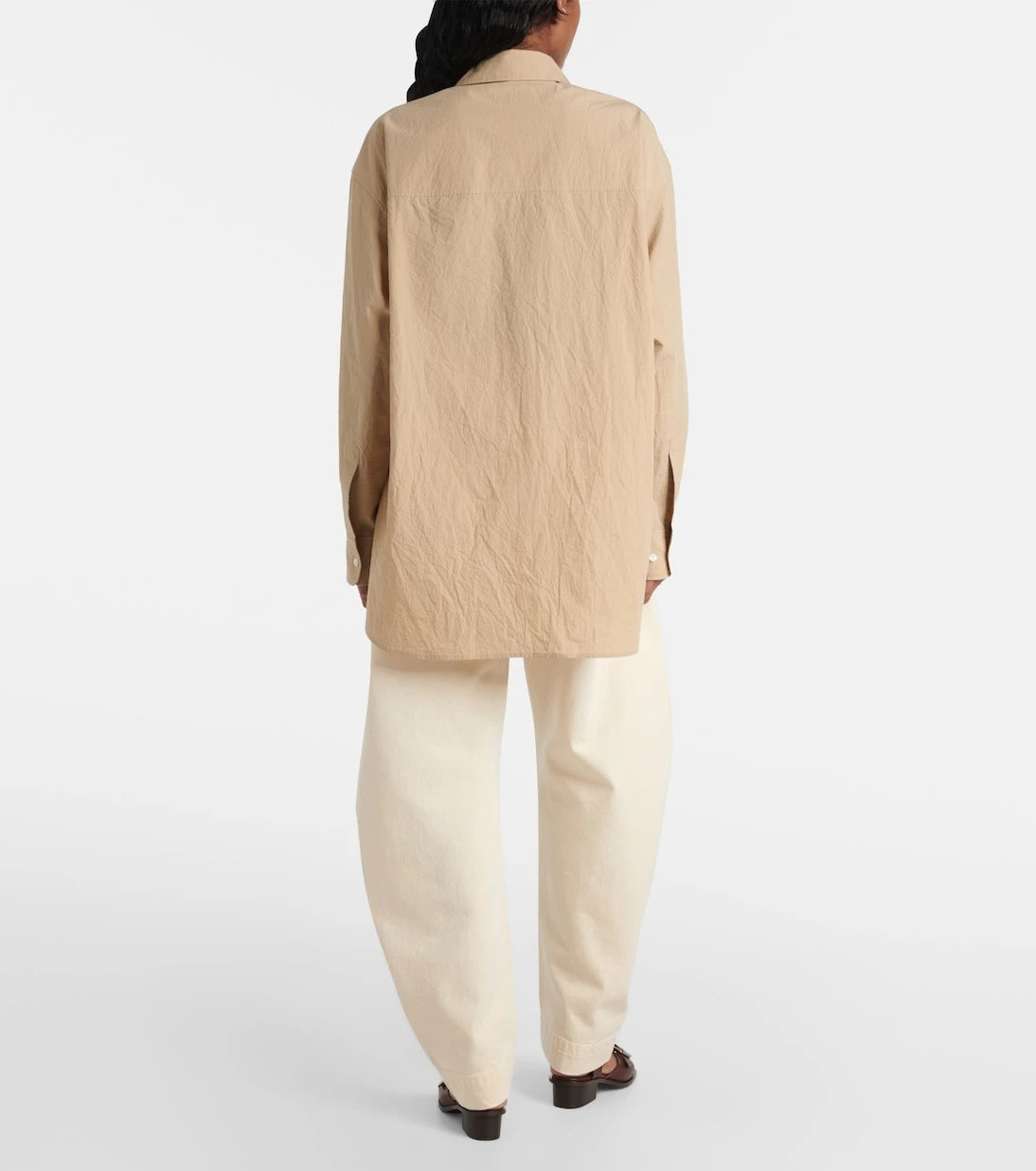 Lemaire - Tie-detail cotton shirt