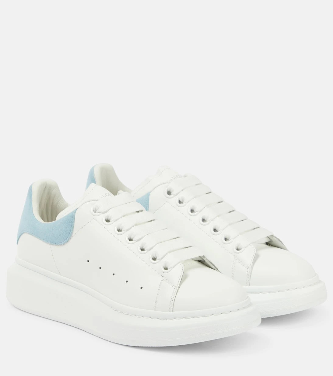 McQueen - Oversized leather sneakers