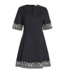 Embroidered Mary Mini Dress