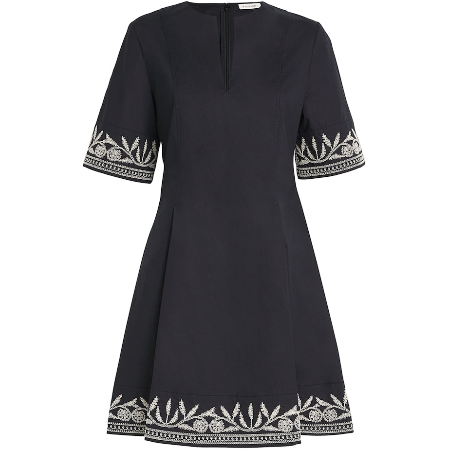 Embroidered Mary Mini Dress