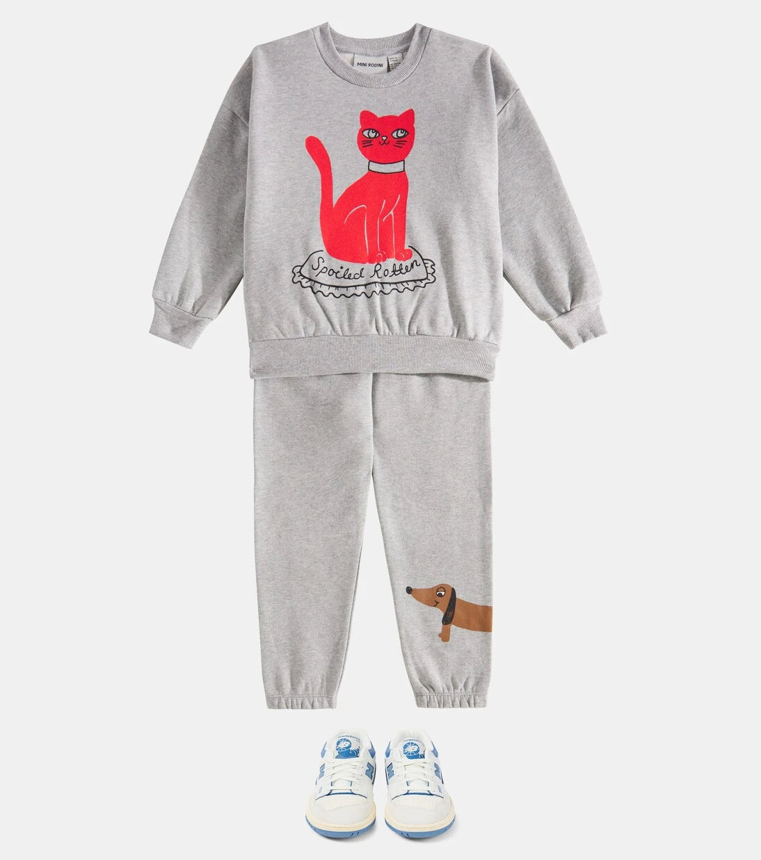 Mini Rodini - Printed cotton jersey sweatshirt