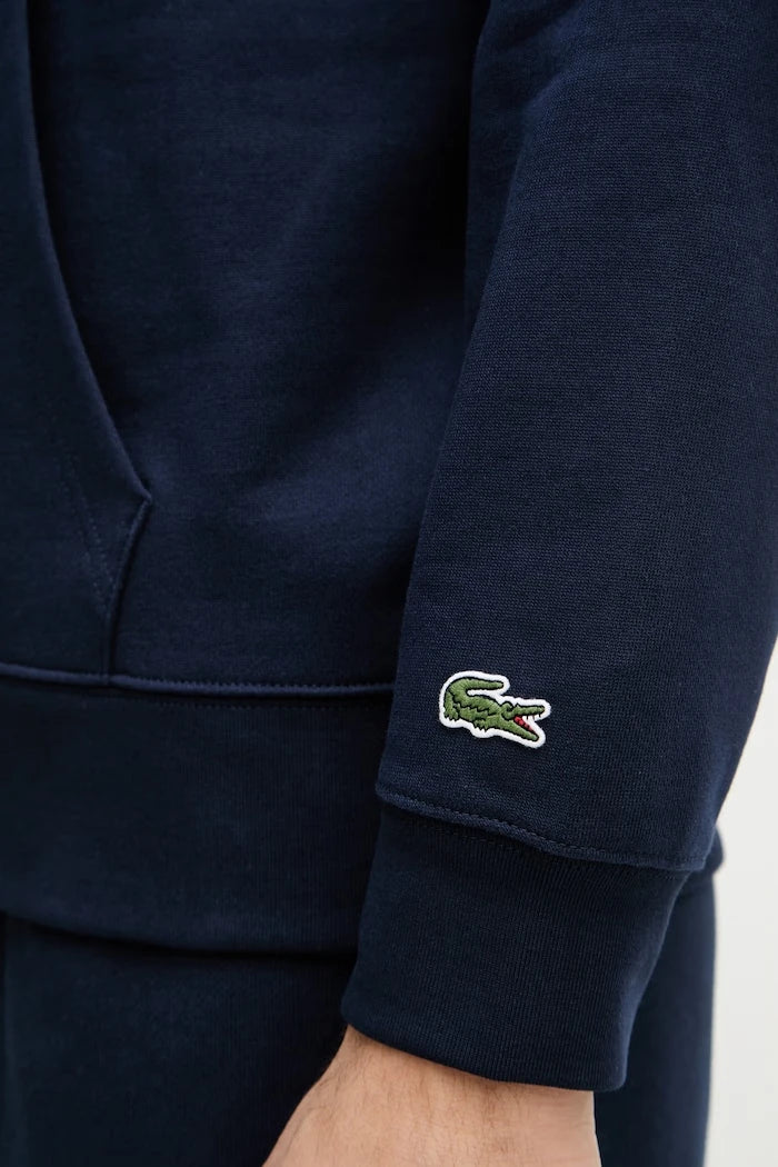 Lacoste суичър с качулка мъжки от памук