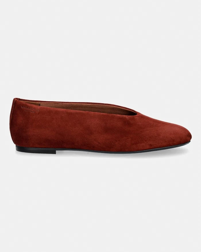 Vagabond Shoemakers süet bale ayakkabısı ALEYA
