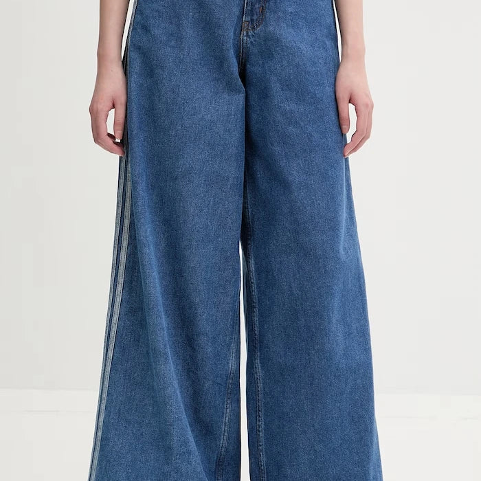 adidas Originals дънки wide leg дамски Firebird