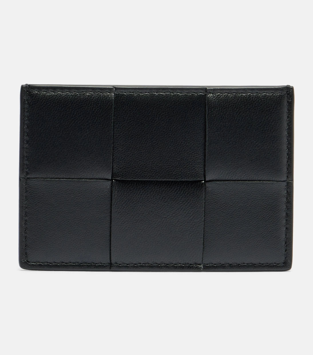 Bottega Veneta - حامل بطاقات كاسيت انترشياتو الجلدي