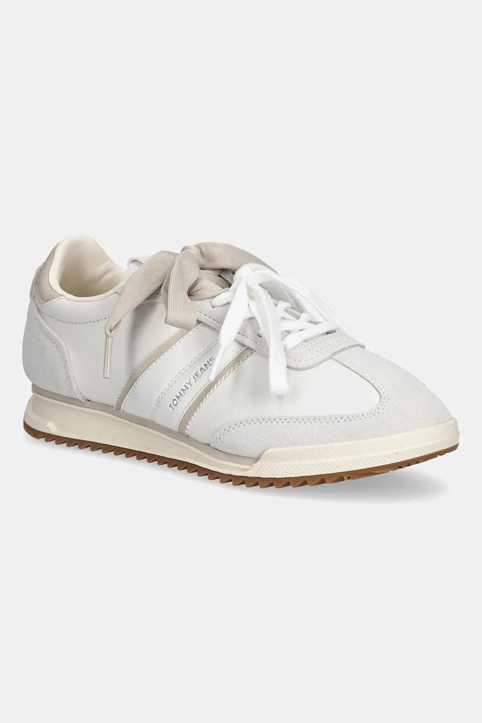 Tommy Jeans TJW LOW PROFILE RUNNER LTHR MIX Deri Sneaker