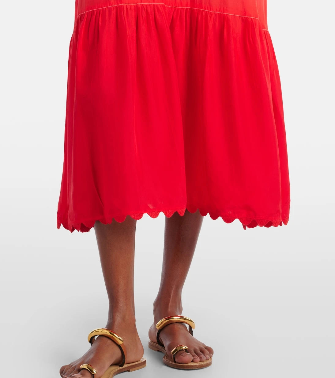 Juliet Dunn - Ombré silk midi dress