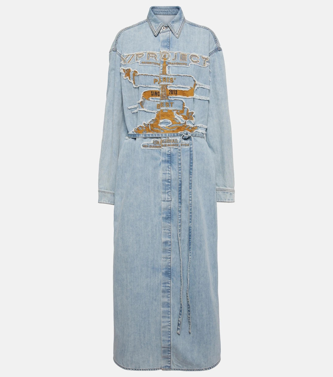 Y/Project - Evergreen Paris' Best denim shirt dress