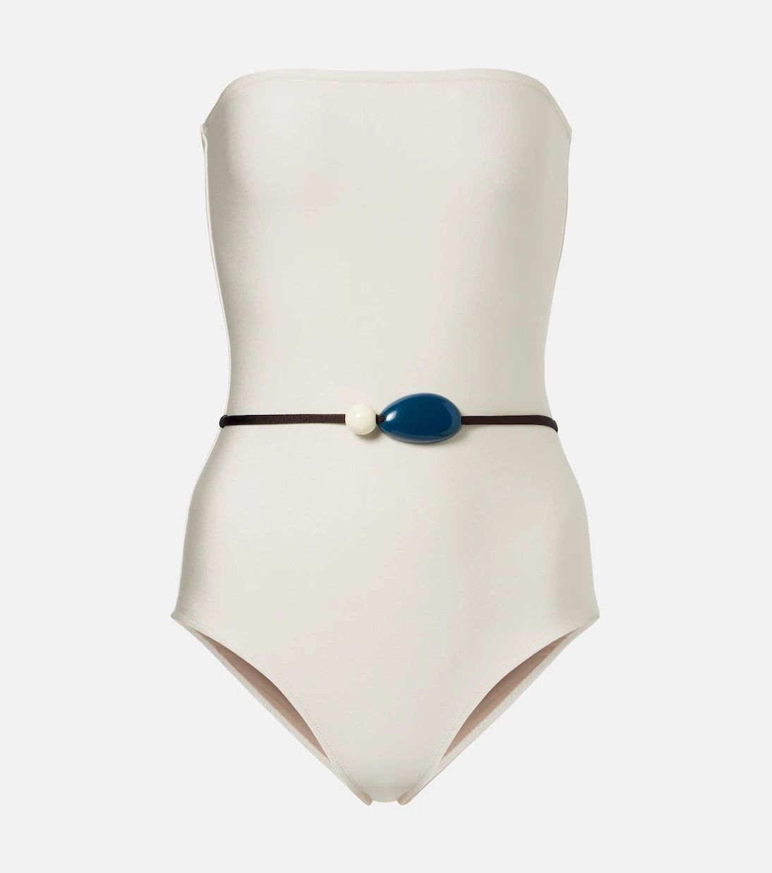 Adriana Degreas - Belted embellished swimsuit