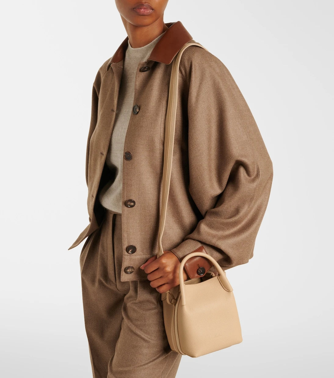 Loro Piana - Bale Micro leather tote bag