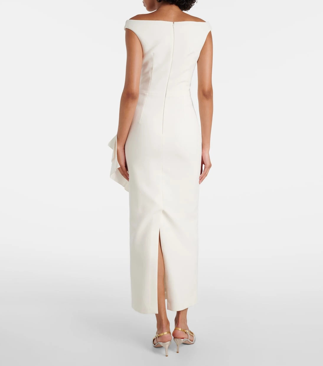 Safiyaa - Bree draped midi dress