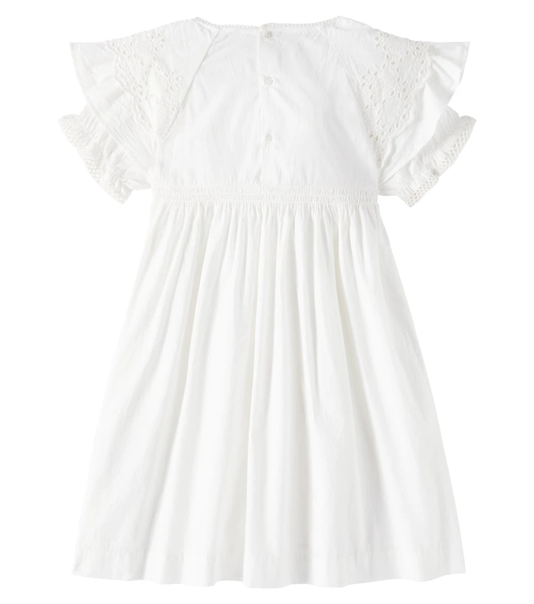 Bonpoint - Elyne broderie anglaise cotton poplin dress