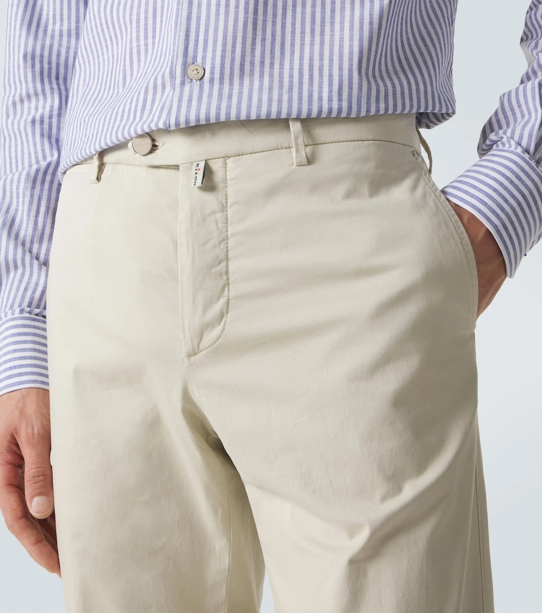 Kiton - Cotton-blend chinos