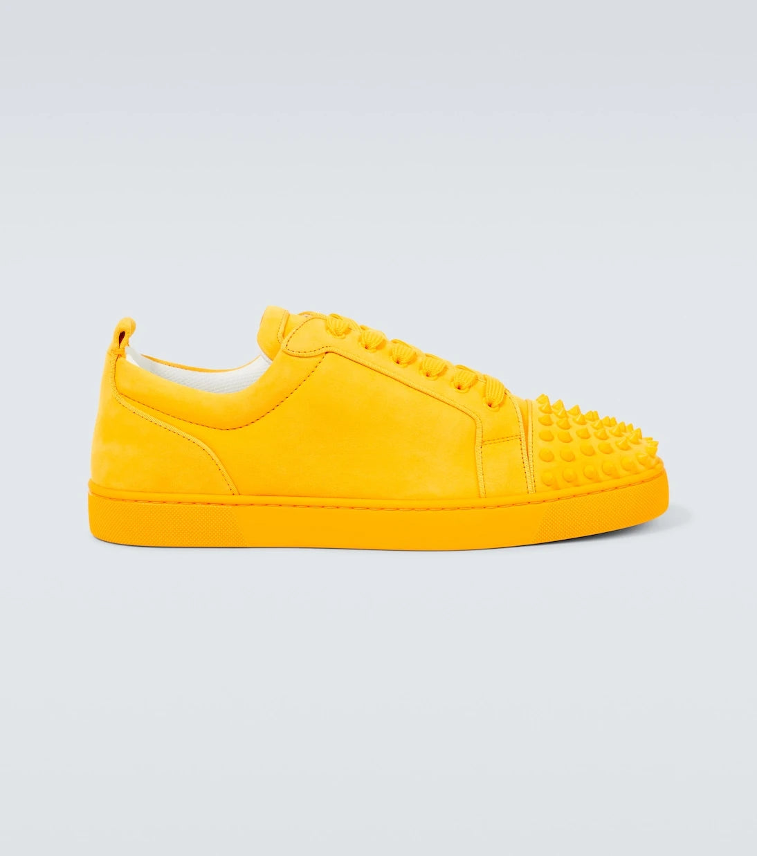 Christian Louboutin - Louis Junior Spikes suede sneakers