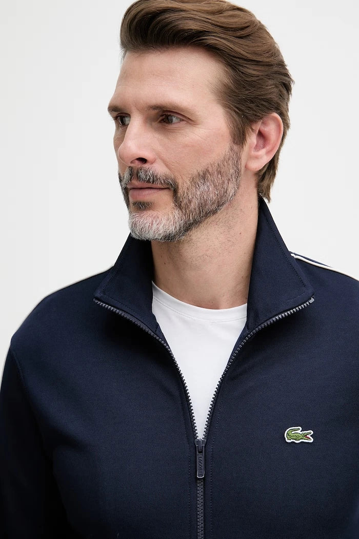 Lacoste fermuarlı erkek sweatshirt