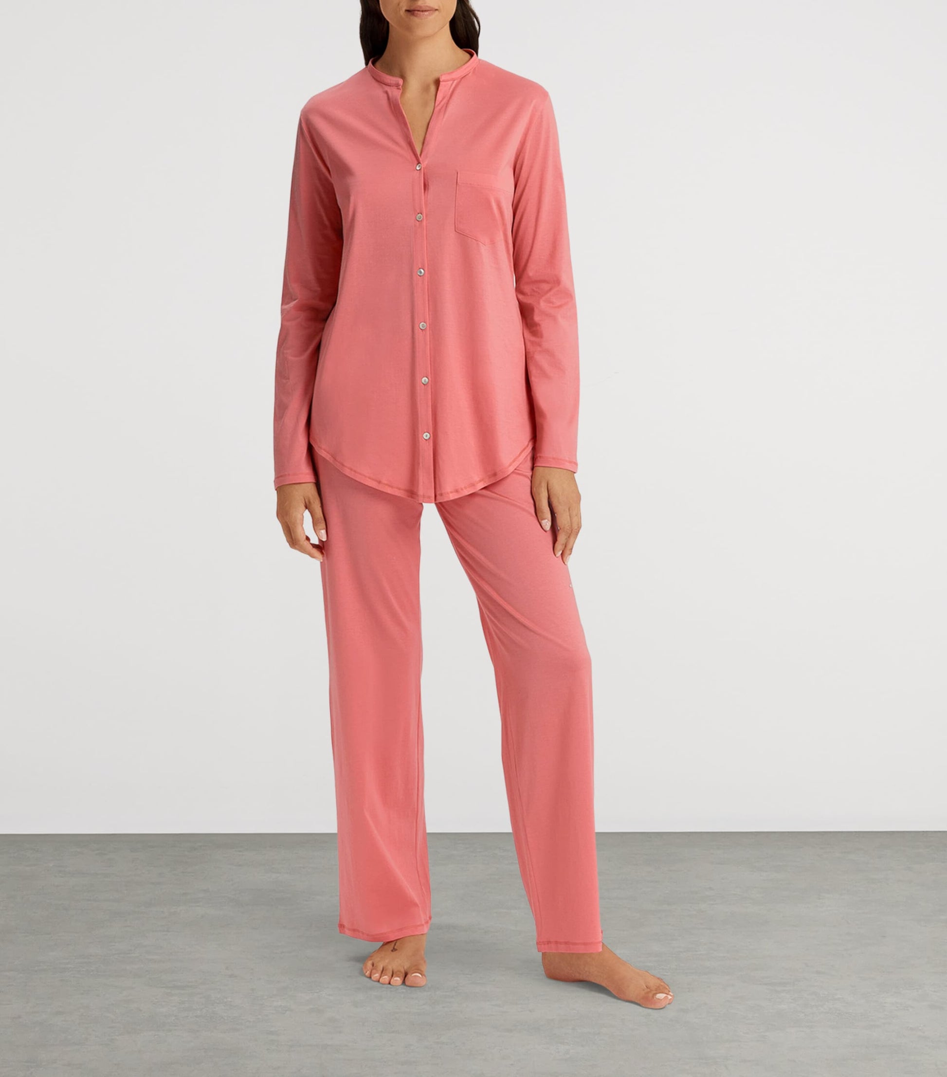 Cotton Deluxe Long-Sleeve Pyjama Set LANTANA