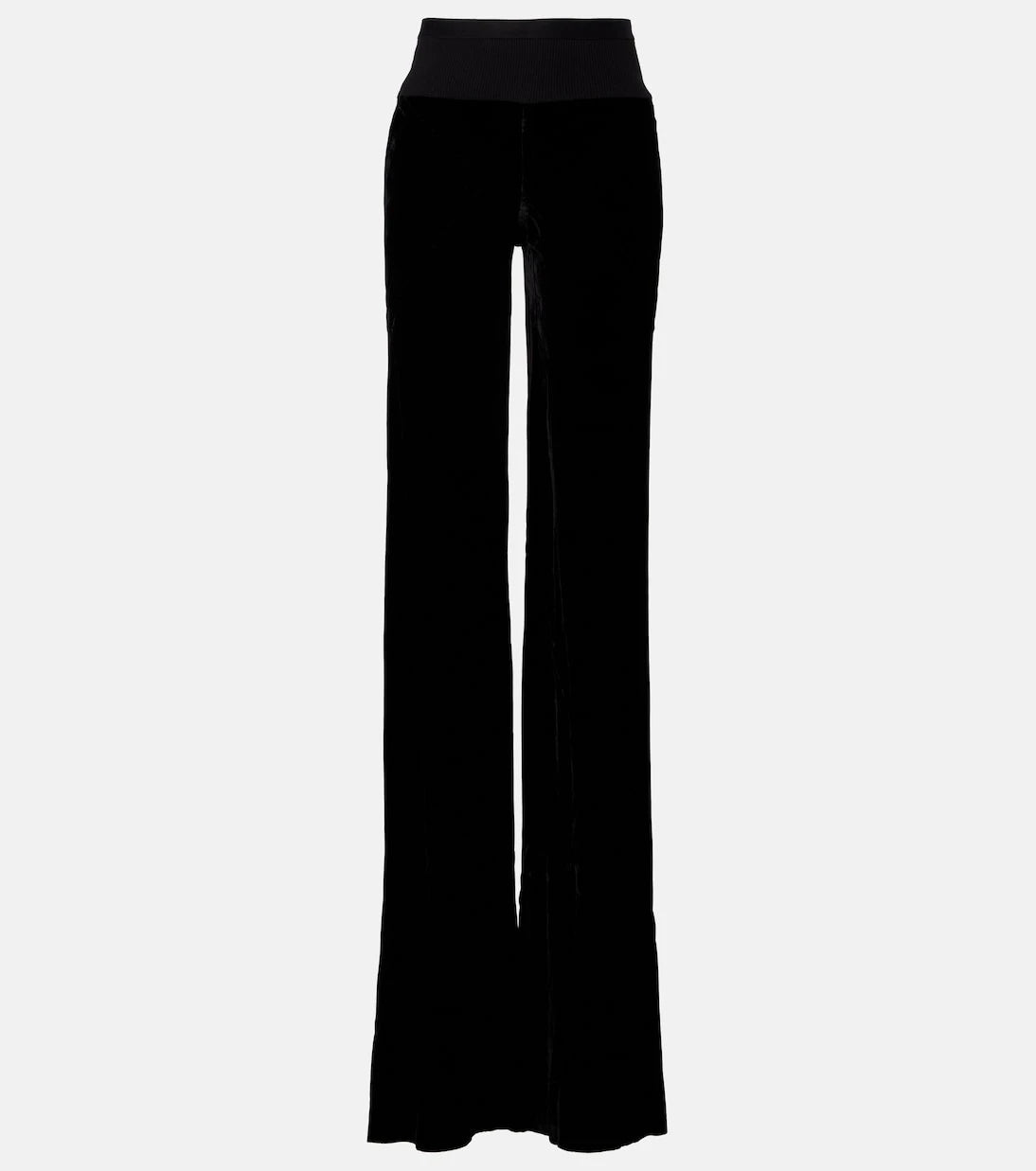 Rick Owens - Bias cady crêpe wide-leg pants