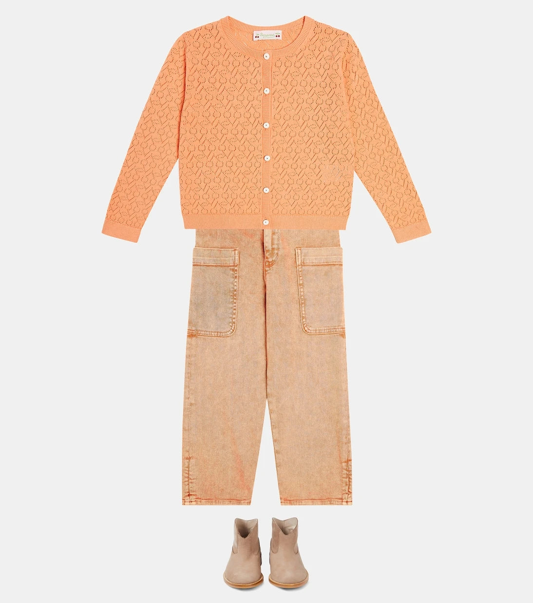 Bonpoint - Looping straight jeans