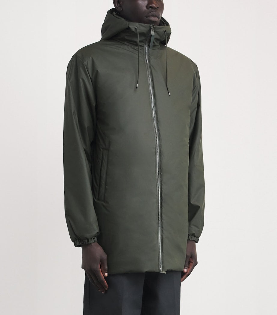 Green Waterproof Long Lohja Jacket