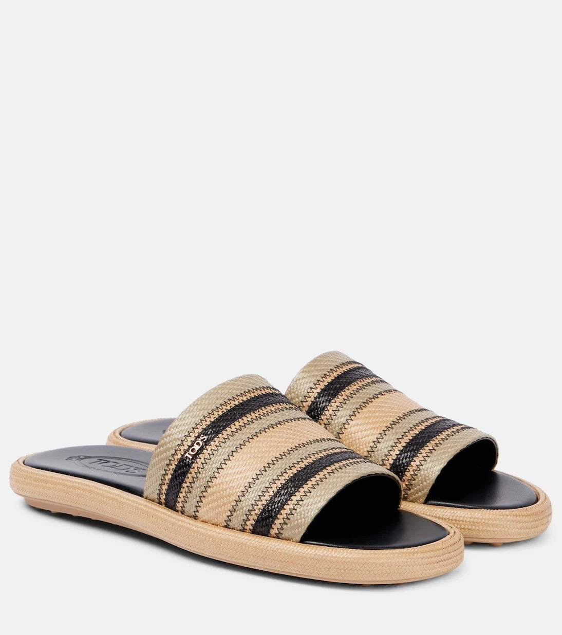 Tod's - Striped mules