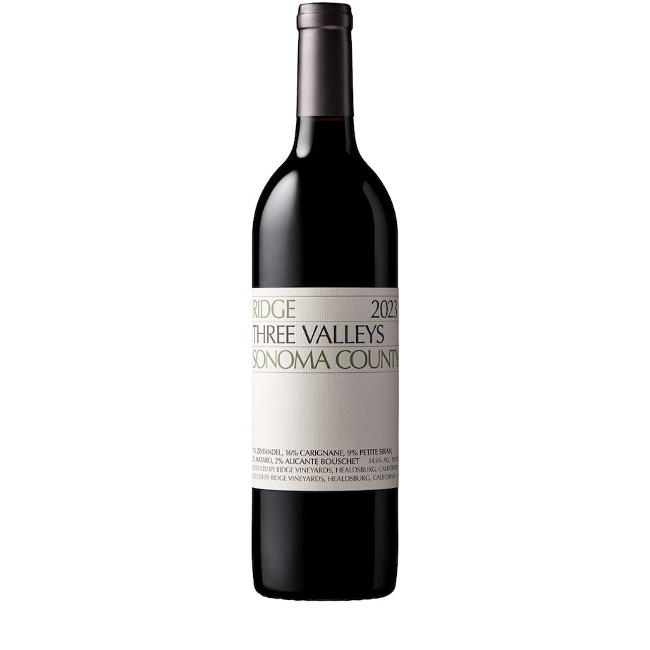 Ridge Three Valleys Zinfandel 2023 (75cl) - Sonoma, California